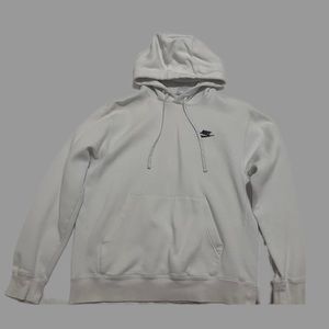White Nike hoodie